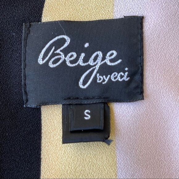 ECI Striped Cropped Jumpsuit- Small - Picture 8 of 11